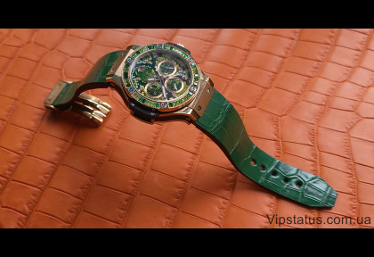 Розкішний ремінець для годинника Hublot шкіра крокодила зображення
