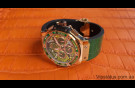 Элитный Роскошный ремешок для часов Hublot кожа крокодила Роскошный ремешок для часов Hublot кожа крокодила изображение 3