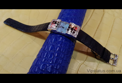 Роскошный ремешок для часов Leon Hatot кожа крокодила изображение