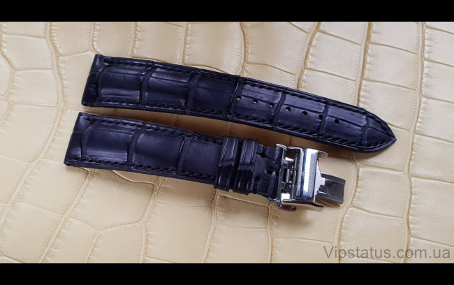 Elite Роскошный ремешок для часов Longines кожа крокодила Розкішний ремінець для годинника Longines шкіра крокодила зображення 1