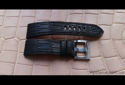 Роскошный ремешок для часов Montblanc кожа крокодила изображение