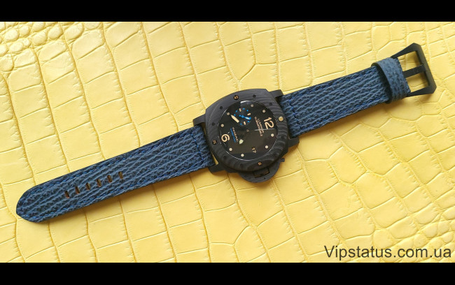 Elite Роскошный ремешок для часов Panerai Luminor кожа акулы Luxurious Shark Strap for Panerai Luminor watches image 1