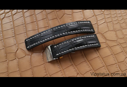 Статусний ремінець для годинника Breitling Bentley шкіра крокодила зображення