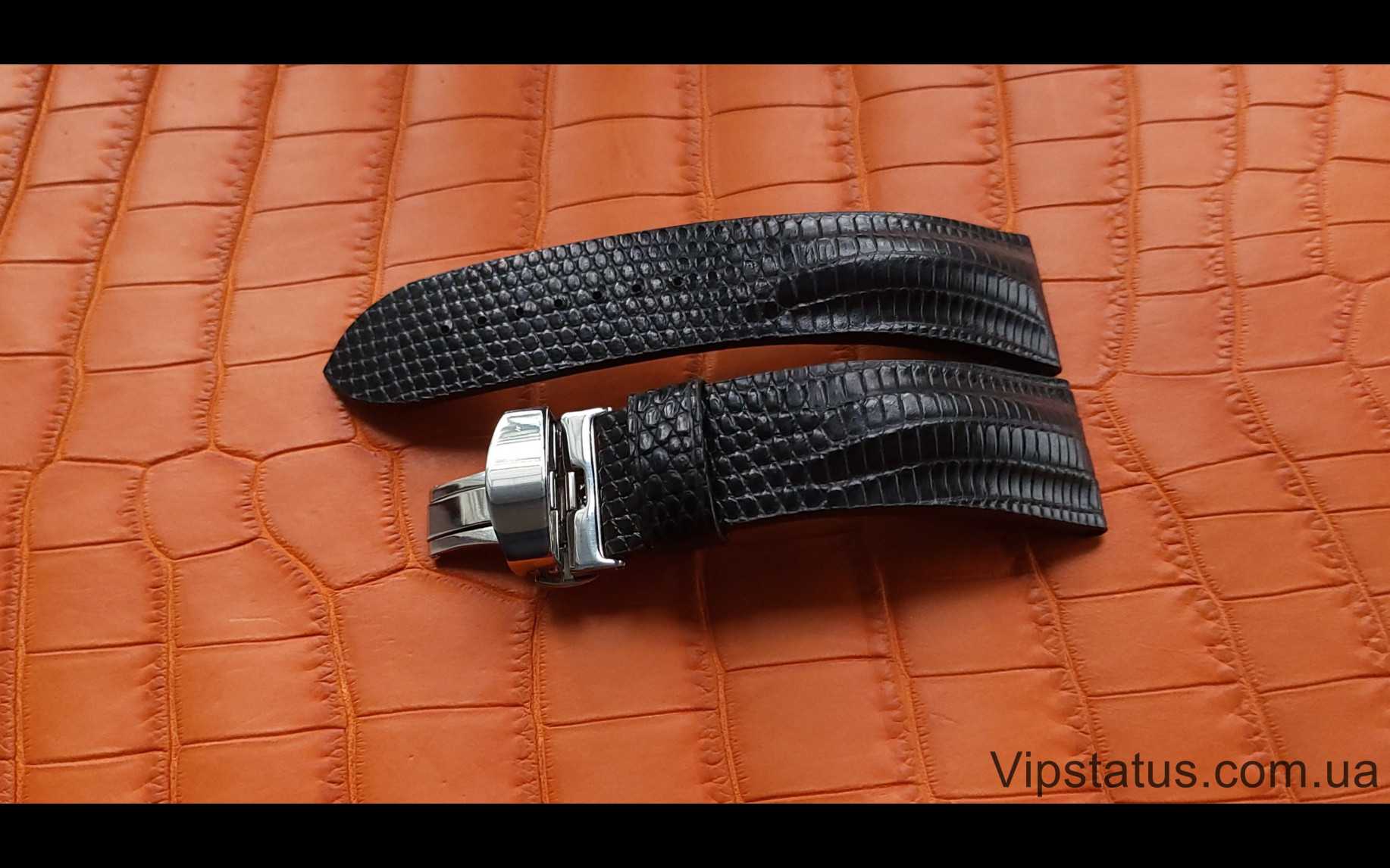 Stylish Iguana Leather Strap for Breitling watches