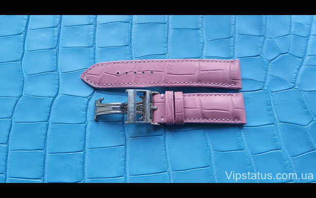 Elite Стильный ремешок для часов Jacob&Co кожа крокодила Stylish Crocodile Strap for Jacob&Co watches image 1