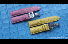 Elite Стильный ремешок для часов Jacob&Co кожа крокодила Stylish Crocodile Strap for Jacob&Co watches image 3
