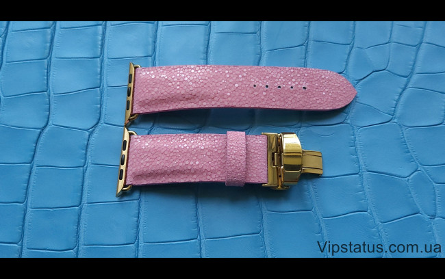 Elite Утонченный ремешок для часов Apple кожа ската Refined Stingray Leather Strap for Apple watches image 1