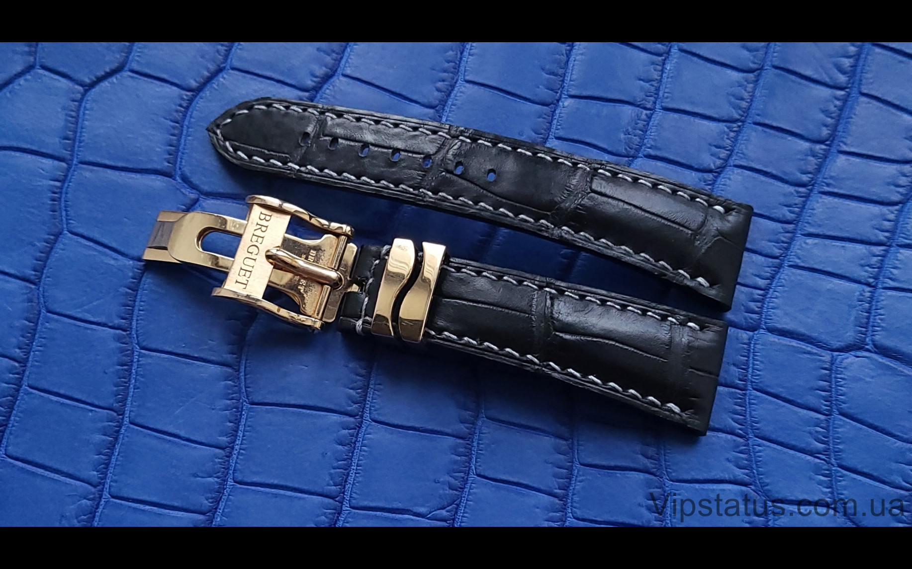 Elite Шикарный ремешок для часов Breguet кожа крокодила Chic Crocodile Strap for Breguet watches image 3