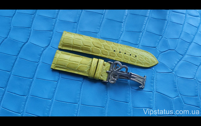 Elite Шикарный ремешок для часов Jacob&Co кожа крокодила Шикарний ремінець для годинника Jacob&Co шкіра крокодила зображення 1