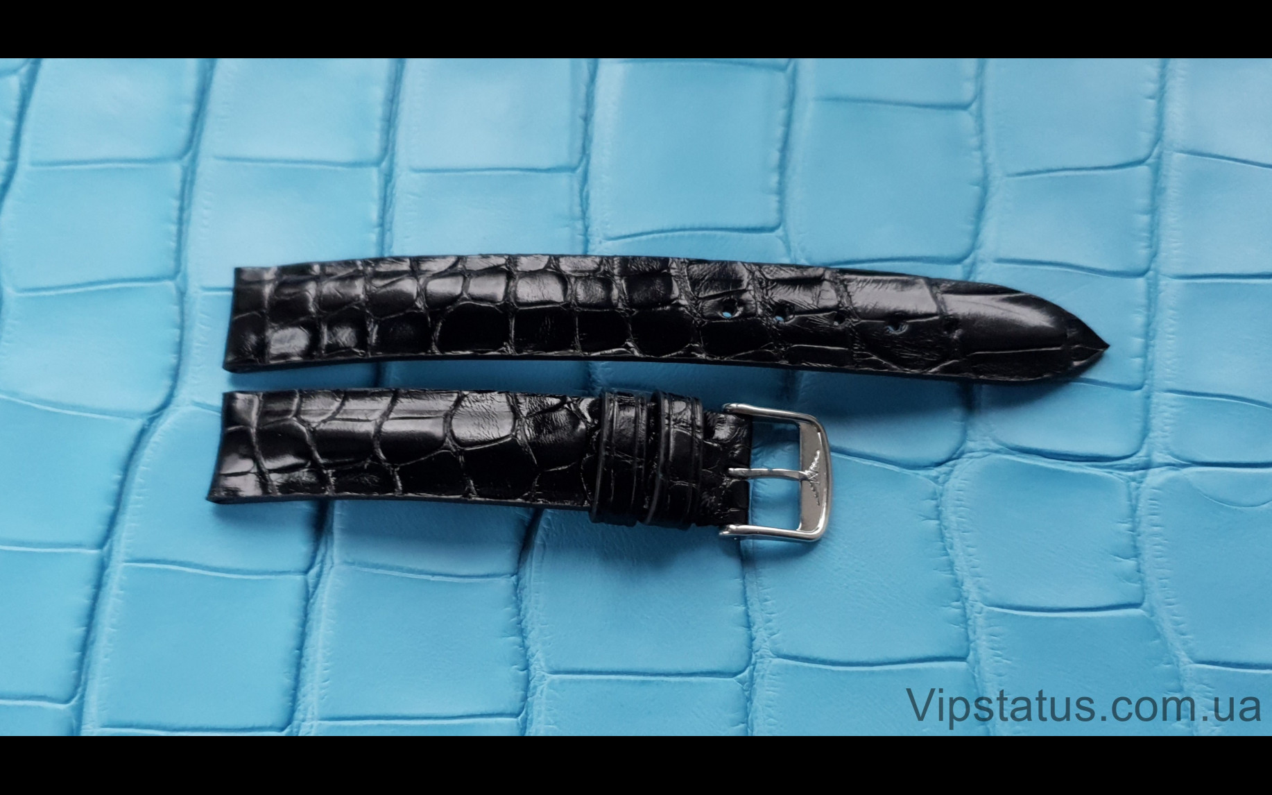 Elite Шикарный ремешок для часов Longines кожа крокодила Chic Crocodile Strap for Longines watches image 2
