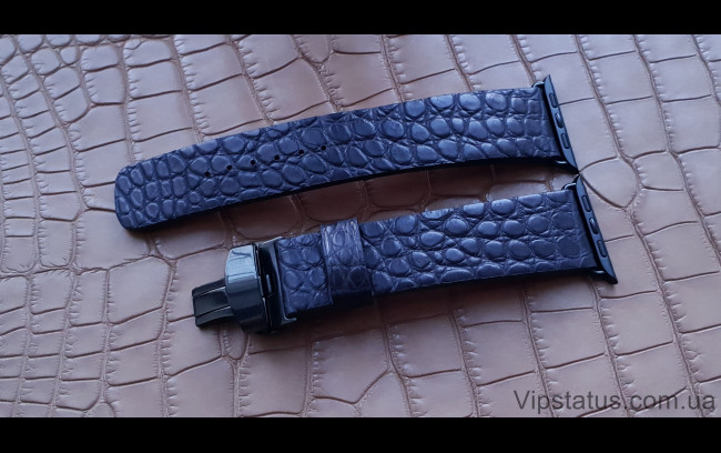 Элитный Экзотический ремешок для часов Apple кожа крокодила Экзотический ремешок для часов Apple Watch изображение 1