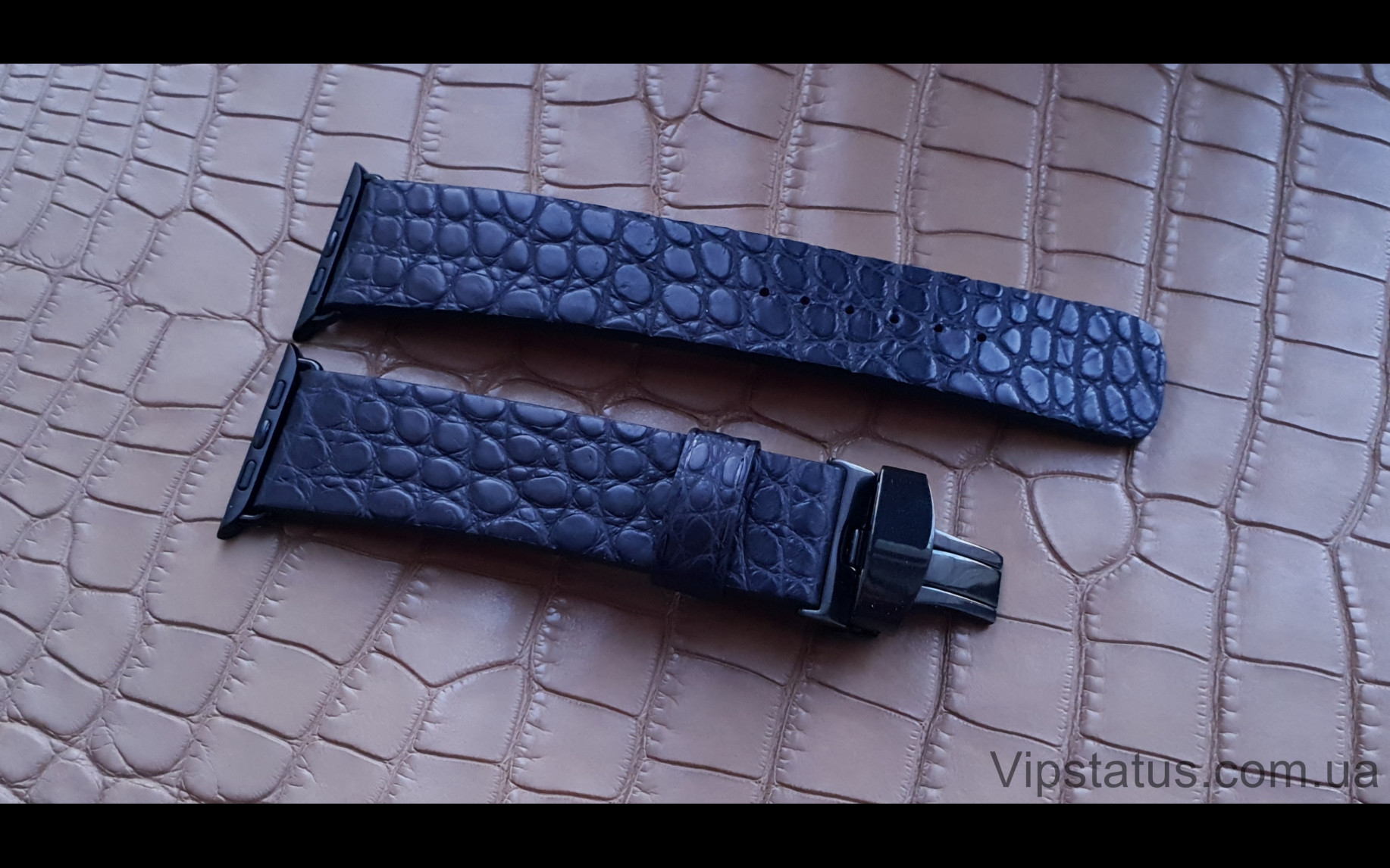 Элитный Экзотический ремешок для часов Apple кожа крокодила Экзотический ремешок для часов Apple Watch изображение 2