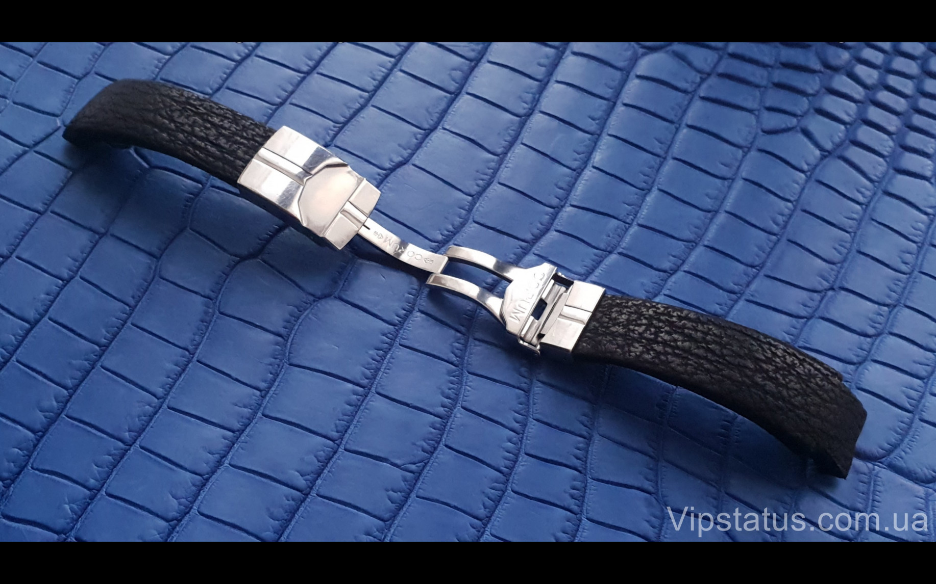 Элитный Экзотический ремешок для часов Corum кожа акулы Экзотический ремешок для часов Corum кожа акулы изображение 3