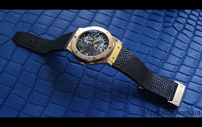 Elite Экзотический ремешок для часов Hublot кожа ската Exotic Stingray Leather Strap for Hublot watches image 1