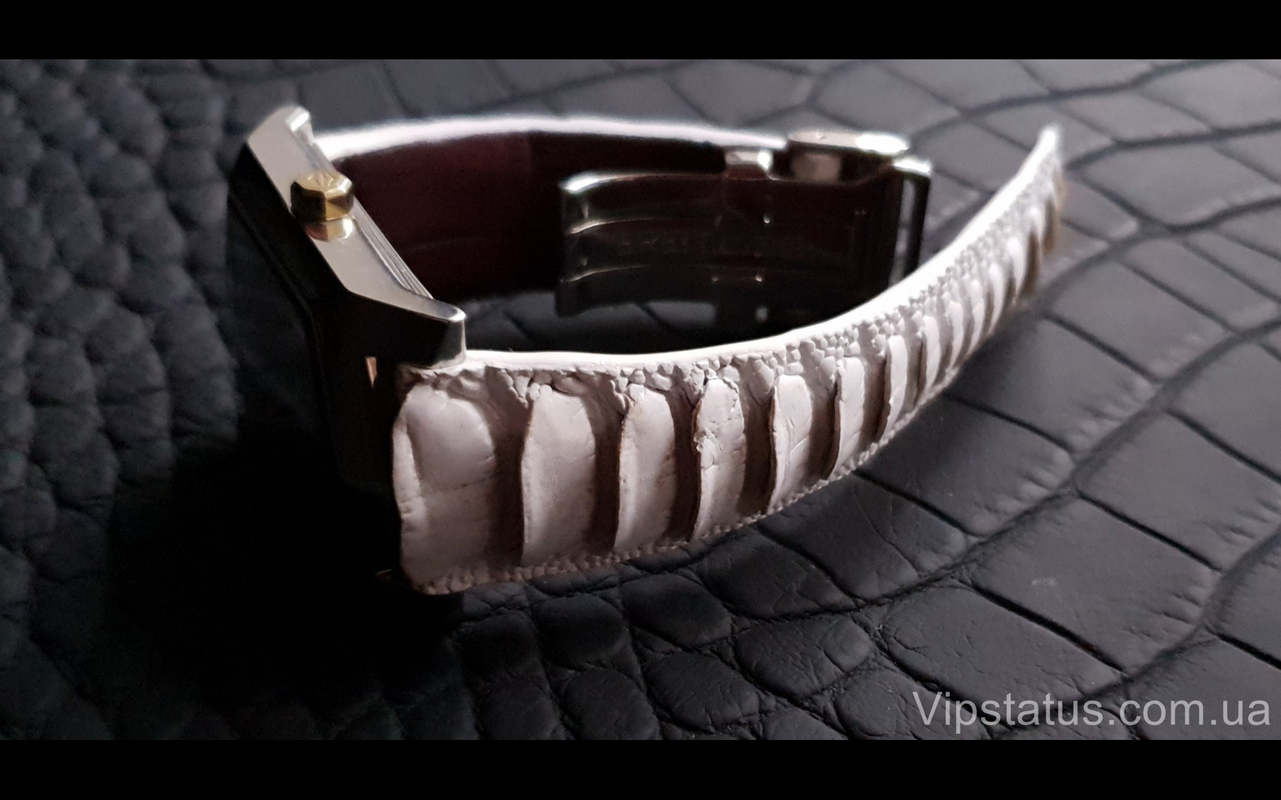 Elite Экзотический ремешок для часов Kleynod кожа страуса Exotic Ostrich Leather Strap for Kleynod watches image 2