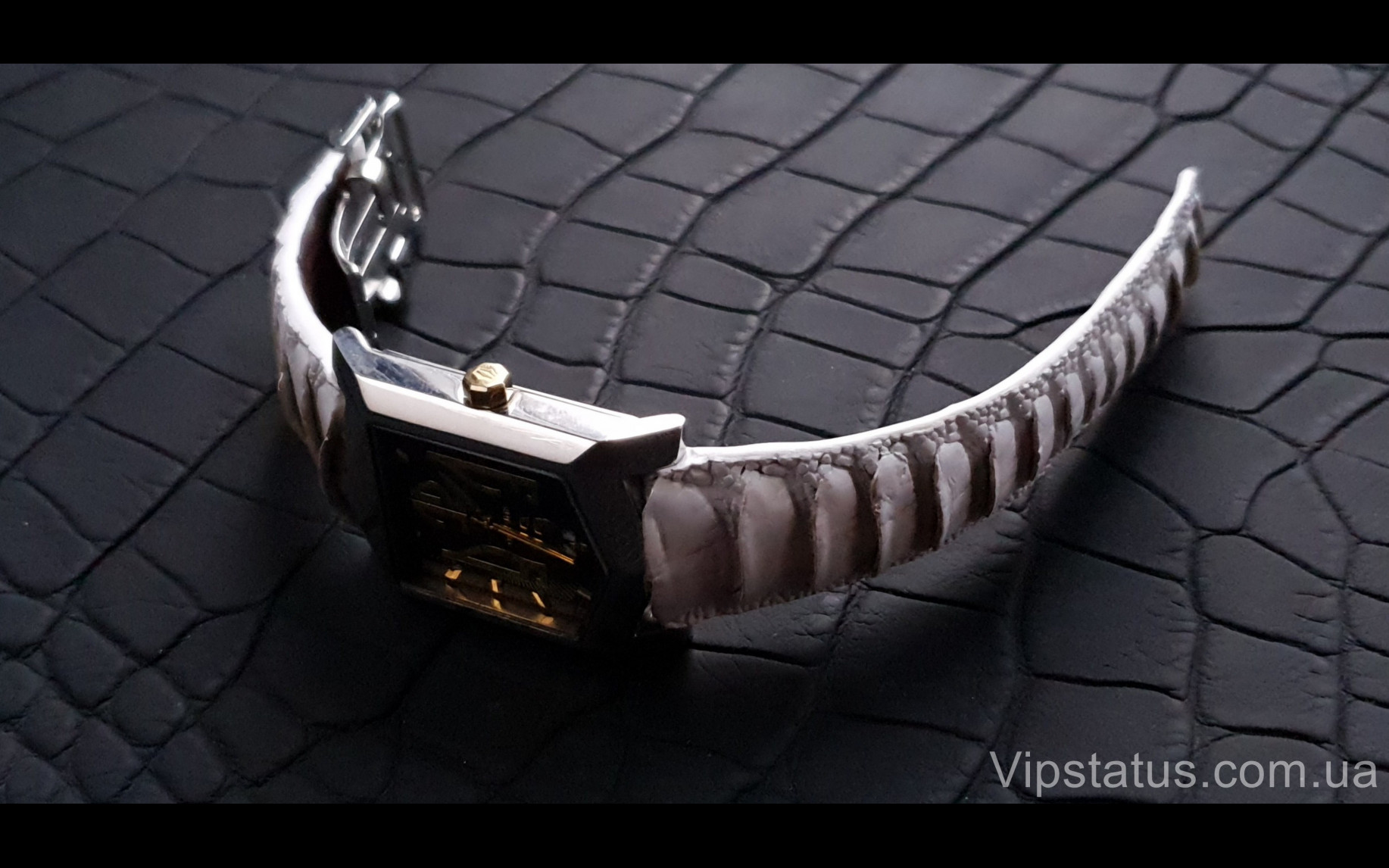 Elite Экзотический ремешок для часов Kleynod кожа страуса Exotic Ostrich Leather Strap for Kleynod watches image 3