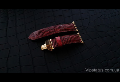 Ексклюзивний ремінець для годинника Apple шкіра ігуани зображення