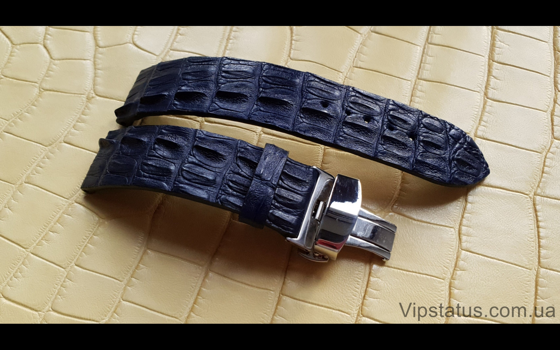 Elite Эксклюзивный ремешок для часов Apple кожа крокодила Exclusive Crocodile Strap for Apple watches image 1
