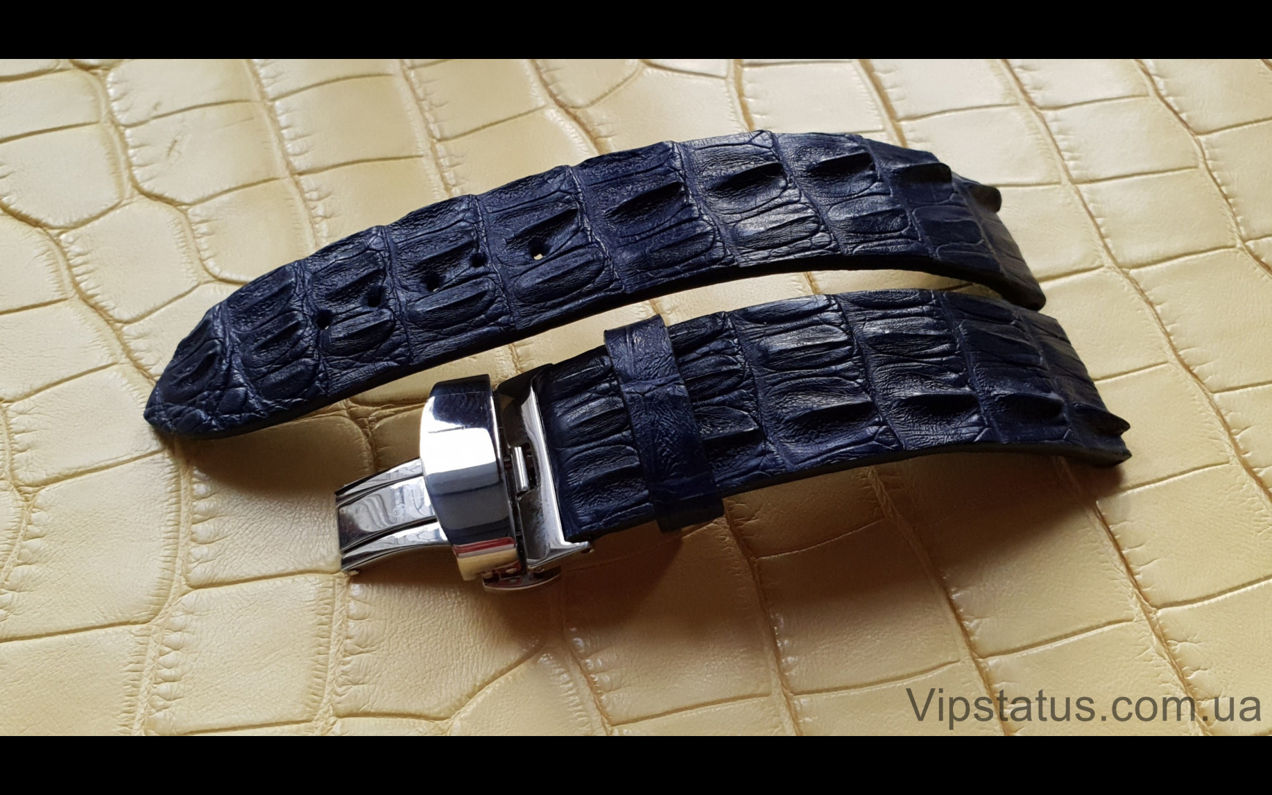 Elite Эксклюзивный ремешок для часов Apple кожа крокодила Exclusive Crocodile Strap for Apple watches image 2