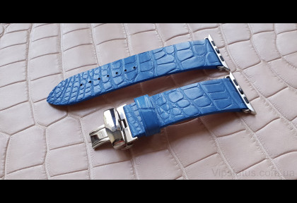 Елегантний ремінець для годинника Apple шкіра крокодила зображення