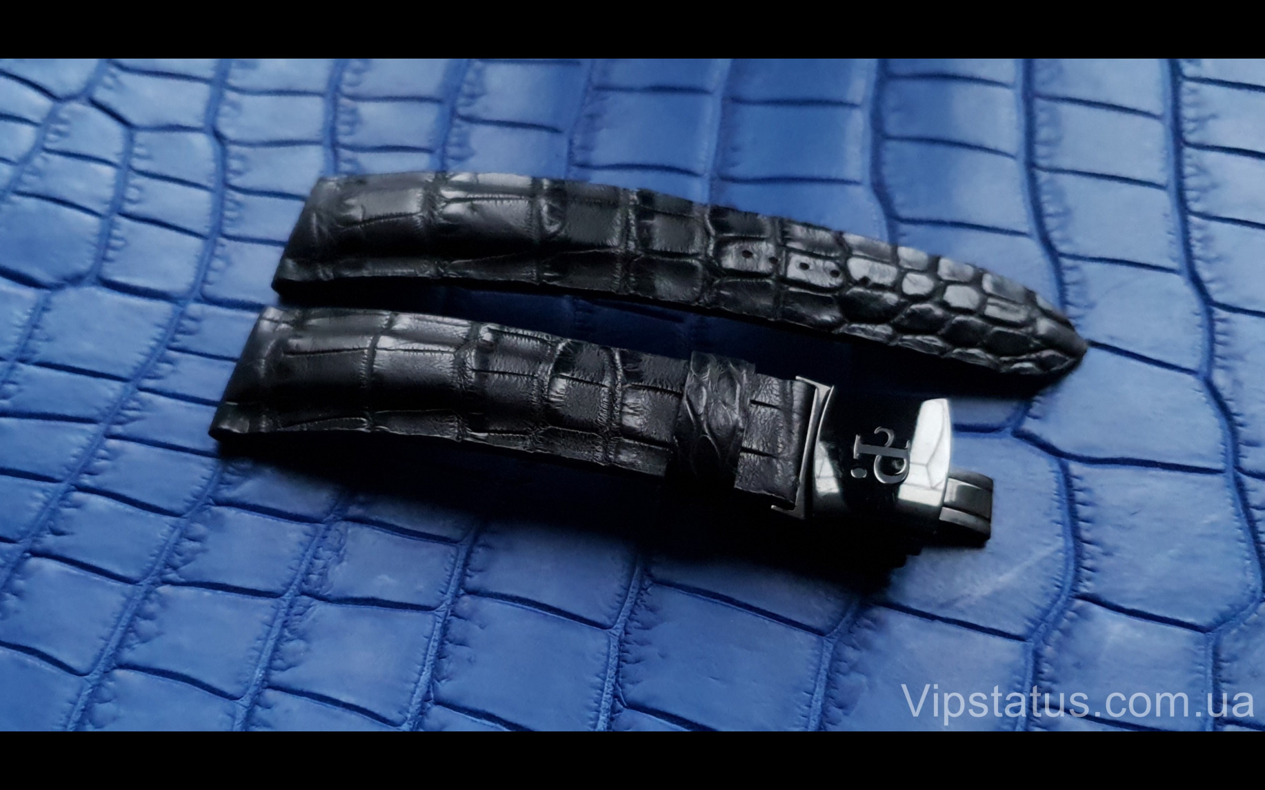 Elite Элитный ремешок для часов Perrelet кожа крокодила Elite Crocodile Strap for Perrelet watches image 1