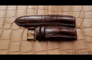Elite Элитный ремешок для часов Rado кожа крокодила Elite Crocodile Strap for Rado watches image 2