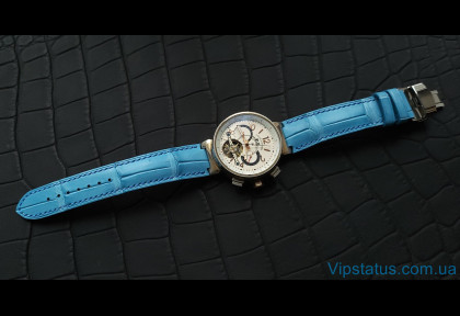 Ефектний ремінець для годинника Louis Vuitton шкіра крокодила зображення