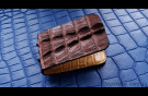Элитный Luxury Crocodile Брутальный зажим для купюр Luxury Crocodile Брутальный зажим для купюр изображение 2