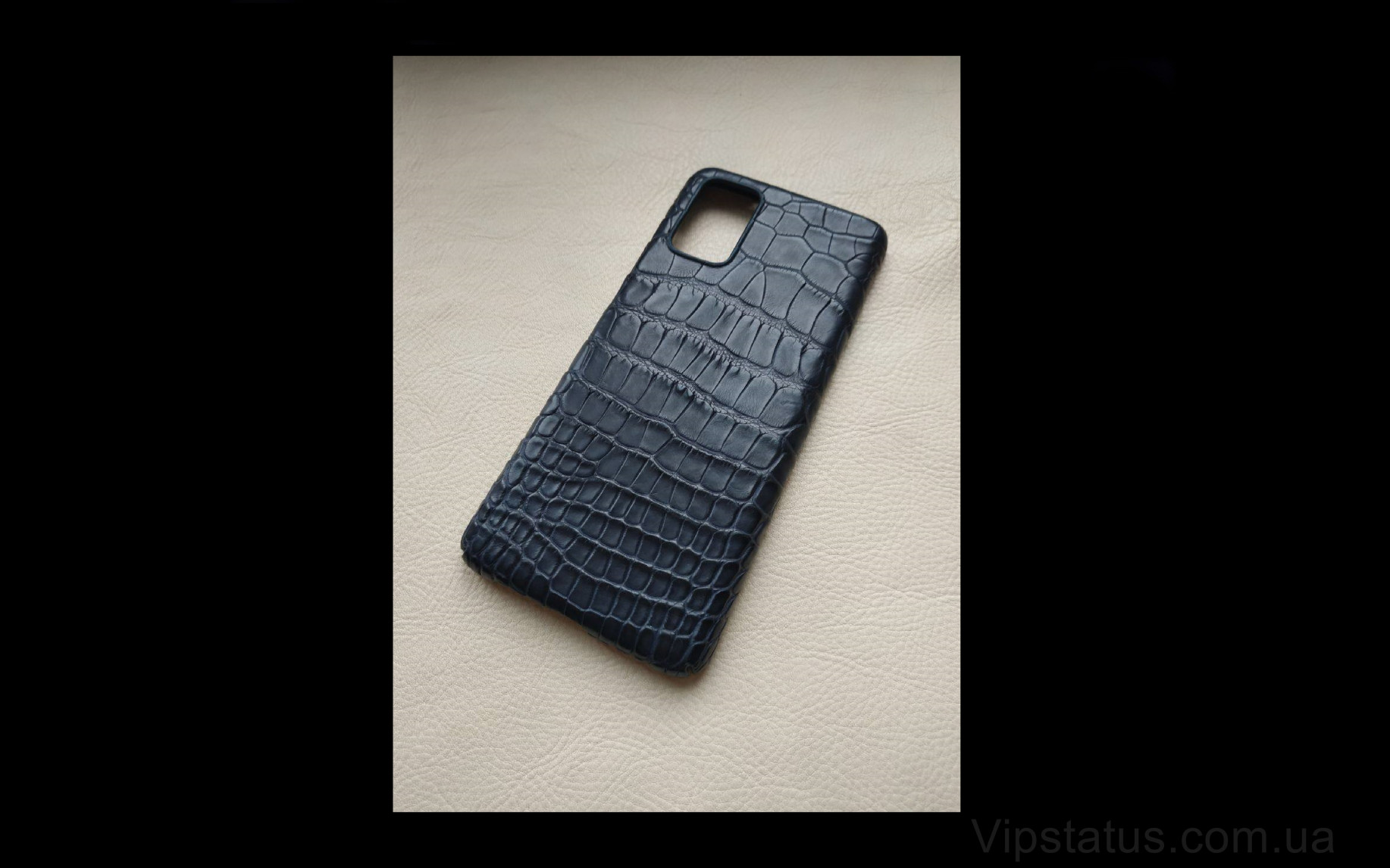 Elite Black Night Премиум чехол Samsung S20 S21 Plus кожа крокодила Black Night Premium case Samsung S20 S21 Plus Crocodile leather image 1