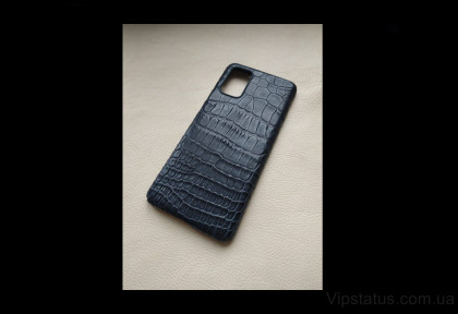 Black Night Premium case Samsung S20 S21 Plus Crocodile leather image