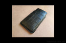Elite Black Prince Вип кейс IPhone 11 12 Pro Max кожа крокодила Black Prince Vip case IPhone 11 12 Pro Max Crocodile leather image 2