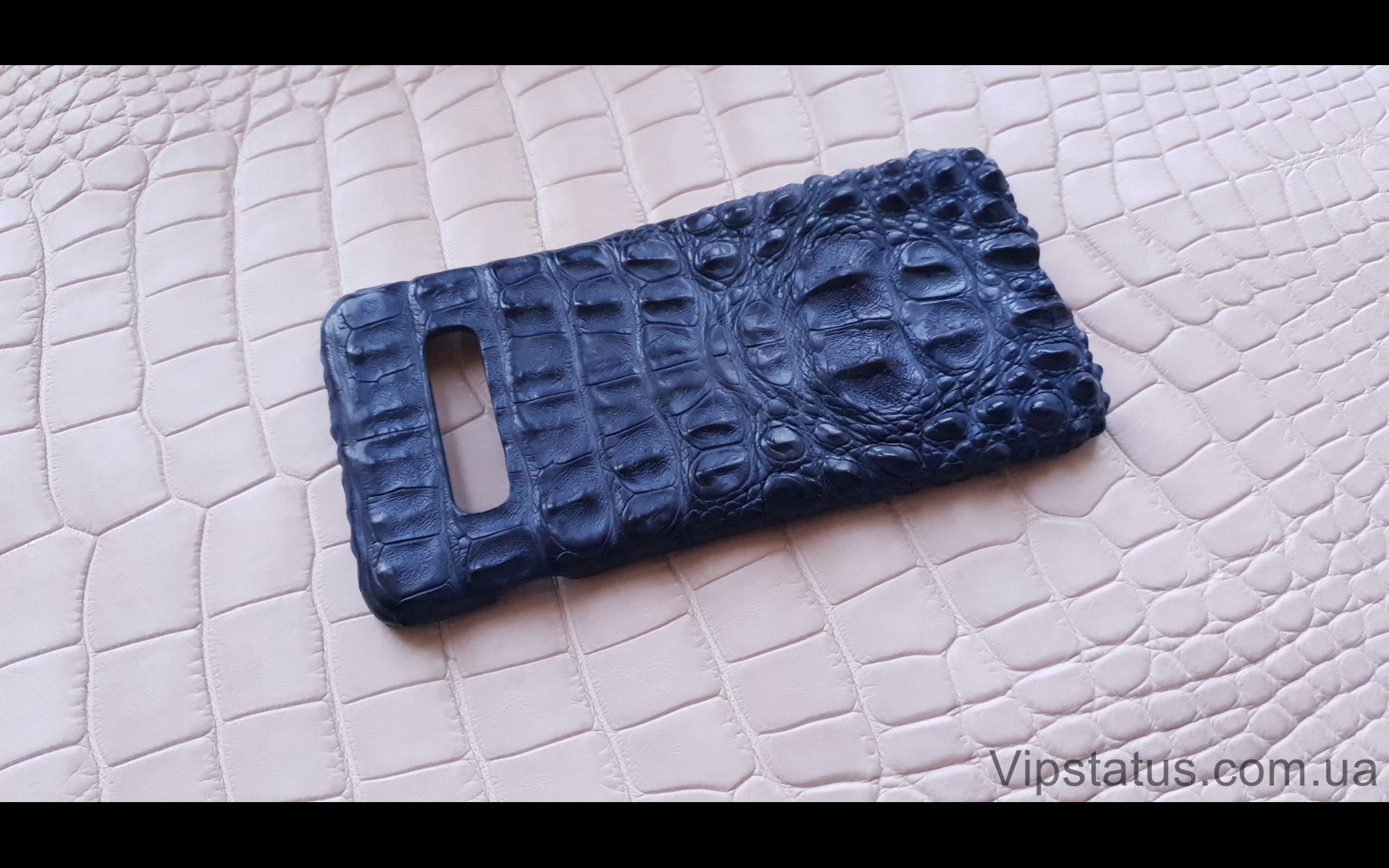 Elite Blue Crocodile Брутальный чехол Samsung S10 S20 S21 Plus Blue Crocodile Брутальний чохол Samsung S10 S20 S21 Plus шкіра крокодила зображення 2