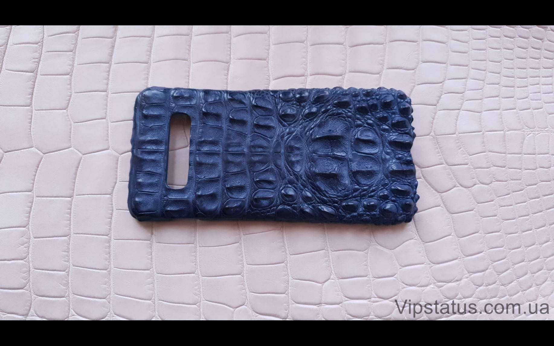 Elite Blue Crocodile Брутальный чехол Samsung S10 S20 S21 Plus Blue Crocodile Brutal case Samsung S10 S20 S21 Plus Crocodile leather image 4