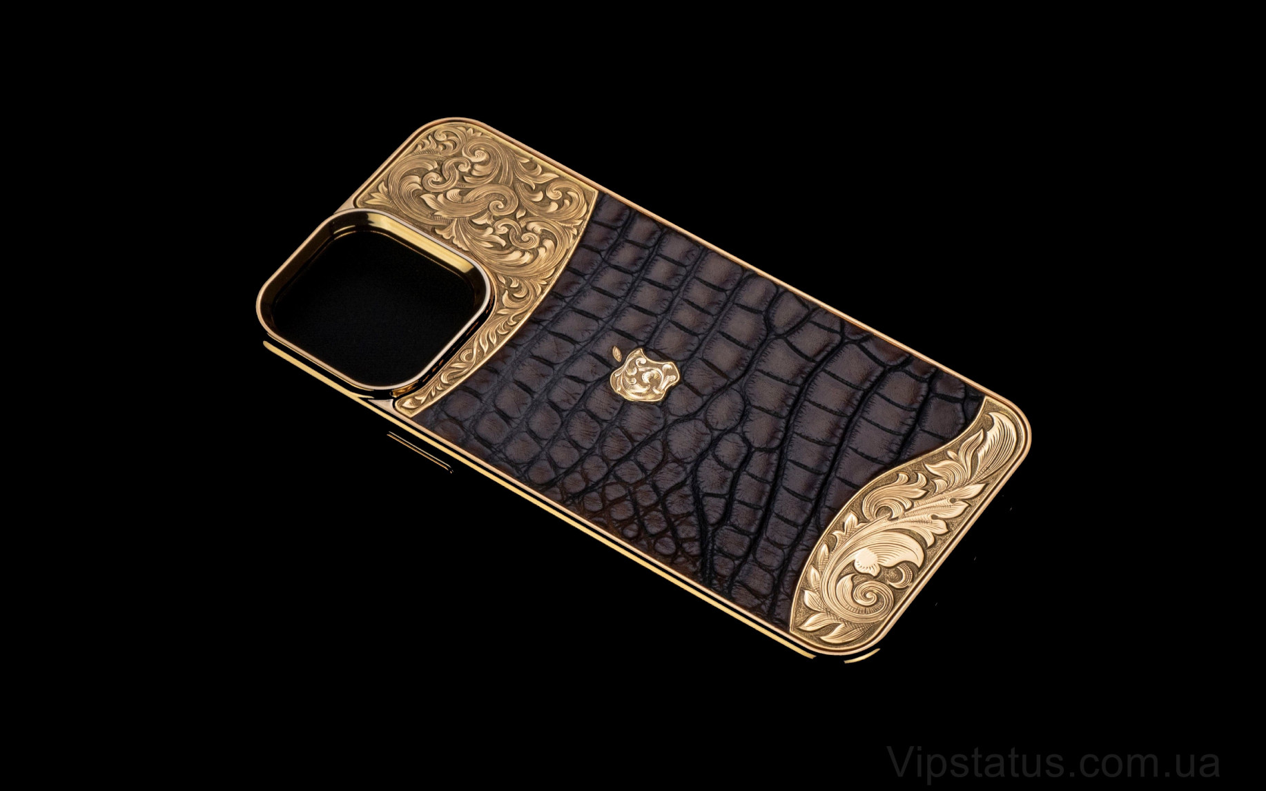 Elite Dark Lord Лакшери чехол IPhone 12 13 Pro Max кожа крокодила Dark Lord Luxury Case IPhone 11 12 13 Pro Max Crocodile leather image 3