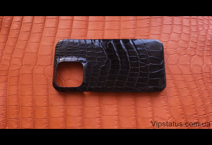 Luxury Alligator Екзотичний чохол IPhone 14 Pro Max шкіра крокодила зображення