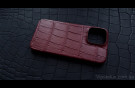 Elite Luxury Style Имиджевый чехол IPhone 13 Pro Max кожа крокодила Luxury Style Image case IPhone 13 Pro Max Crocodile leather image 2
