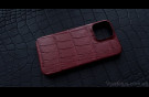 Elite Luxury Style Имиджевый чехол IPhone 13 Pro Max кожа крокодила Luxury Style Image case IPhone 13 Pro Max Crocodile leather image 3