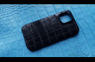 Elite Rich Lord Роскошный чехол IPhone 13 Pro Max кожа крокодила Rich Lord Luxury case IPhone 13 Pro Max Crocodile leather image 3