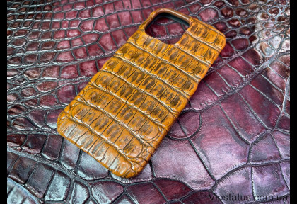 Wild Gloss Екзотичний чохол IPhone 14 Pro Max шкіра крокодила зображення
