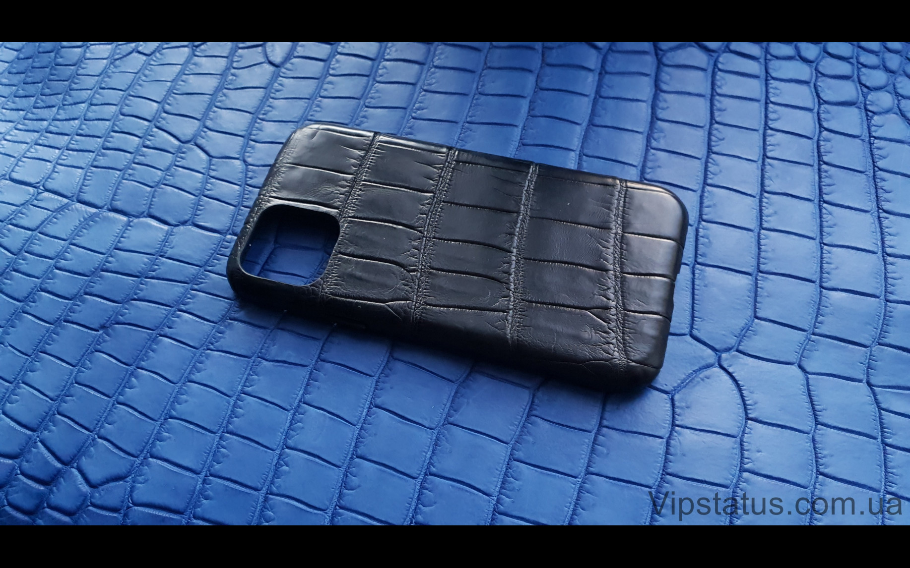 Elite Black Lord Эксклюзивный чехол IPhone 11 Pro кожа крокодила Black Lord Exclusive case IPhone 11 Pro Crocodile leather image 2