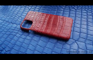 Элитный Red Storm Элитный чехол IPhone 11 Pro Max кожа крокодила Red Storm Элитный чехол IPhone 11 Pro Max кожа крокодила изображение 2