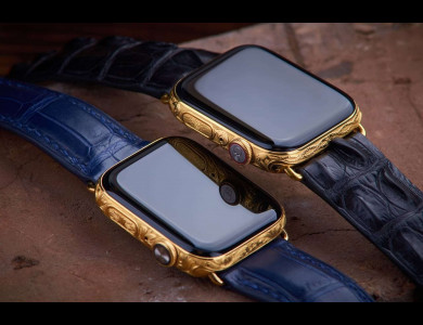 New Style !!! Apple Watch Series 7 SAPPHIRE - steel case and sapphire crystal!